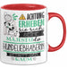 Hundeliebhaberin Tasse Geschenk Lustiger Spruch Bitte Erheben Sie Sich Seine Majestät Die Hundeliebhaberin Betritt Den Raum Rot Trendation