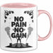 Bodybuilder Tasse Geschenk Lustige Geschenkidee Spruch Für Muskel Aufbau Fans Rosa Trendation
