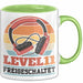 Level 11 Freigeschaltet Tasse Geschenk Gamer 11. Geburtstag Grün Trendation