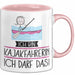 Geschenk für Kajakfahrerin Tasse Lustige Geschenkidee Geburtstag Ich Bin Kajakfahrerin Ich Darf Das Rosa Trendation