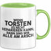 Torsten Tasse Wenn Torsten Nicht Repariert, Sind Wir Am Arsch Geschenk Grün Trendation