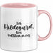 Hildegard Tasse Ich Hildegard, Bin Vollkommen Geschenk Rosa Trendation