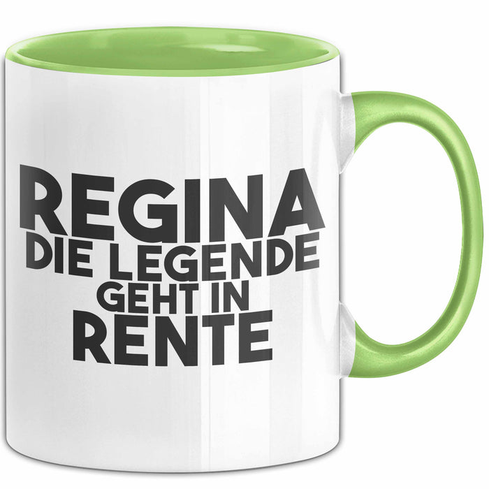 Regina Tasse Regina – Die Legende Geht In Rente Geschenk