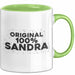 Sandra Tasse Original 100% Sandra Geschenk Grün Trendation