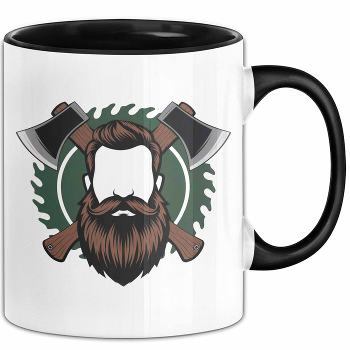 Holzfäller Tasse Geschenkidee Waldarbeiter Lustiger Spruch Geschenkidee Lustig Trendation