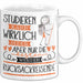 Rucksackreisende Tasse Lustiges Geschenk Studieren Kann Wirklich Jeder Nur Die Besten Werden Rucksackreisende Weiß Trendation