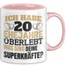 Ehejahre Tasse Geschenk 20 Jahre Spruch Lustig Hochzeitstag Silberhochzeit Rosa Trendation