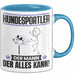 Hundesportler Tasse Geschenk für Hundesportler Der Mann Der Alles Kann Geschenkidee zum Geburtstag Blau Trendation