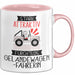Geländewagenfahrerin Tasse Geschenk Becher Stark Attraktiv Furchtlos Geländewagenfahrerin Lustige Geschenkidee Rosa Trendation