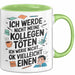 Bürokollege Tasse Geschenkidee Ich Töte Meine Kollegen Nicht Grün Trendation