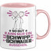 Schwippschwager Geschenk Tasse So Gut Kann Nur Ein Schwippschwager Aussehen Geschenkidee Kaffee-Becher Rosa Trendation