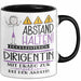 Dirigentin Tasse Geschenk Lustig Abstand Halten Hochleistungs-Dirigentin Mit Drang Zur Perfektion Bei Der Arbeit Trendation