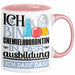 Chemielaborantin Ausbildung Start Geschenk Tasse Ich Bin Chemielaborantin In Der Ausbildung Ich Darf Das Kaffee-Becher Geschenkidee Rosa Trendation