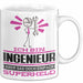 Ingenieur Geschenk Tasse Ich Bin Ingenieur Aber Sag Doch Einfach Superheld Lustige Geschenkdiee für Ingenieur Kaffee-Becher Weiß Trendation