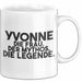 Yvonne Tasse Yvonne – Die Frau. Der Mythos. Die Legende. Geschenk Weiß Trendation