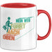Office Arbeitskollege Tasse Geschenk Lustige Geschenkidee Spruch Mein Weg Führt Nach Oben Rot Trendation