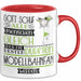 Modellbahnfan Geschenk Becher Tasse Gott Schuf Alle Menschen Gleich Nur Die Besten Durfeten Modellbahnfan Werden Geschenkidee Lustig Rot Trendation