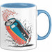 Softdrink Fan Tasse Geschenkidee für Limo und Cola Liebhaber Blau Trendation