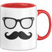Hipster Tasse Geschenkidee für Trendsetter Rot Trendation