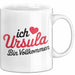 Ursula Tasse Geschenk Ich Bin Vollkommen Ursula Geschenkidee Geburtstag Weiß Trendation