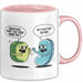 Biologielehrer Unterricht Tasse Geschenk Lustige Geschenkidee Spruch Hey Das Ist Mein Enzym Rosa Trendation