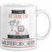 Wildtierforscherin Tasse Geschenk Becher Stark Attraktiv Furchtlos Wildtierforscherin Lustige Geschenkidee Weiß Trendation
