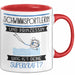 Schwimmsportlerin Und Prinzessin Tasse Geschenk Für Eine Schwimmsportlerin Geburtstag Was Ist Deine Superkraft Rot Trendation