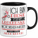 Motorradfahrerin Tasse Geschenk Ich Bin Diese Eine Legendäre Motorradfahrerin Von Der Alle Reden Geschenkidee Geburtstag Weihnachten Trendation