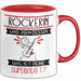 Rockerin Und Prinzessin Tasse Geschenk Für Eine Rockerin Geburtstag Was Ist Deine Superkraft Rot Trendation