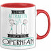Opernfan Tasse Geschenk Becher Stark Attraktiv Furchtlos Opernfan Lustige Geschenkidee Rot Trendation