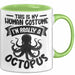 Oktopus Tasse Geschenk This Is My Human Custume Im Really A Octopus Becher Grün Trendation