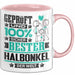 Halbonkel Geschenk Lustiger Spruch für Halbonkel Geschenkidee Bester Halbonkel Der Welt Rosa Trendation