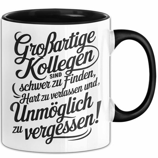 Kollegen Abschied Tasse Geschenk Grossartige Kollegen Schwer Zu Finden Geschenkidee Geburtstag Kollegen Trendation