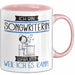 Songwriterin Tasse Geschenk Ich Bin Songwriterin Warum Weil Ich Es Kann Geschenkidee Geburtstag Rosa Trendation
