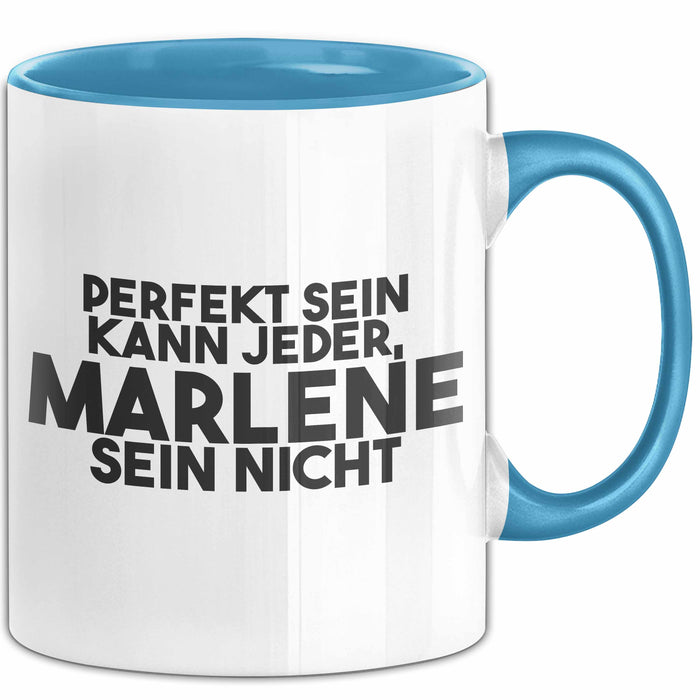 Marlene Tasse Perfekt Sein Kann Jeder, Marlene Sein Nicht Geschenk
