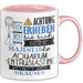 Aquarium-Enthusiastin Tasse Geschenk Lustiger Spruch Bitte Erheben Sie Sich Seine Majestät Die Aquarium-Enthusiastin Betritt Den Raum Rosa Trendation