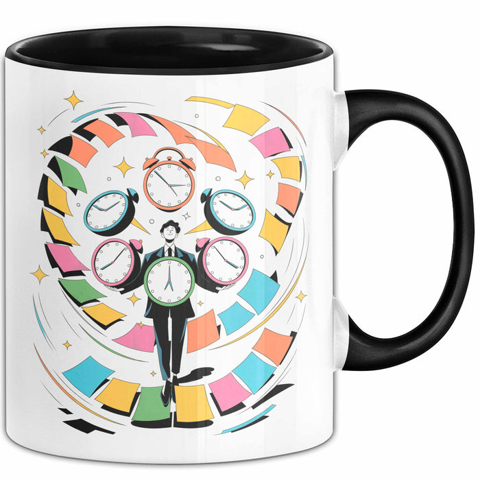 Projektmanager Tasse Geschenk Lustige Geschenkidee Spruch Für Deadline Jongleure Trendation