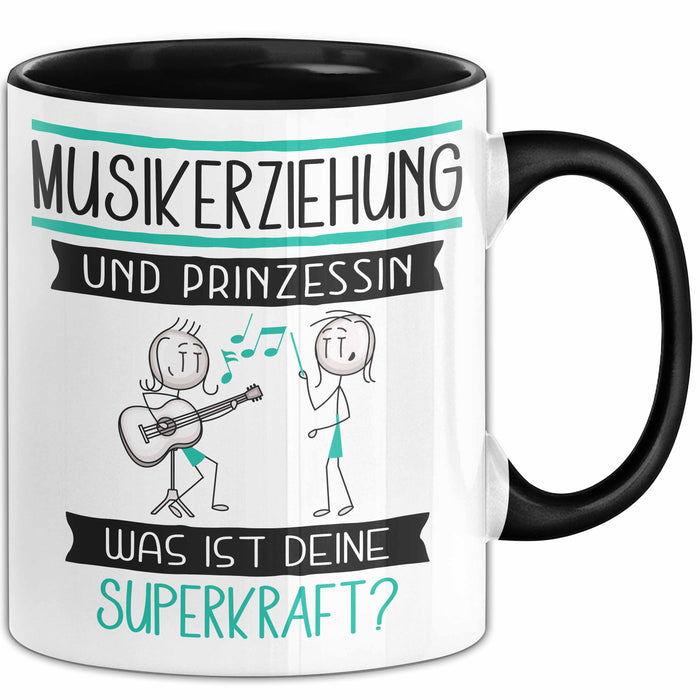 Musikerziehung Und Prinzessin Tasse Geschenk Für Eine Musikerziehung Geburtstag Was Ist Deine Superkraft Trendation