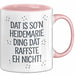 Heidemarie Tasse Geschenk Dat Is So'n Heidemarie Ding Dat Raffste Eh Nicht Geschenkidee Becher mit Name Rosa Trendation