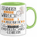 Paddelboard-Lehrerin Tasse Lustiges Geschenk Studieren Kann Wirklich Jeder Nur Die Besten Werden Paddelboard-Lehrerin Grün Trendation