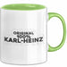 Karl-Heinz Tasse Original 100% Karl-Heinz Geschenk Grün Trendation