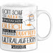 Ultraläuferin Geschenk Becher Tasse Gott Schuf Alle Menschen Gleich Nur Die Besten Durfeten Ultraläuferin Werden Geschenkidee Lustig Weiß Trendation