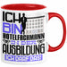 Hotelfachmann Ausbildung Tasse Geschenk Ich Bin Hotelfachmann In Der Ausbildung Ich Darf Das Geschenkidee Spruch Rot Trendation