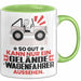 Geländewagenfahrer Geschenk Tasse So Gut Kann Nur Ein Geländewagenfahrer Aussehen Geschenkidee Kaffee-Becher Grün Trendation