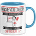 Musikverlegerin Und Prinzessin Tasse Geschenk Für Eine Musikverlegerin Geburtstag Was Ist Deine Superkraft Blau Trendation