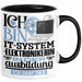 IT-Systemelektronikerin Ausbildung Start Geschenk Tasse Ich Bin IT-Systemelektronikerin In Der Ausbildung Ich Darf Das Kaffee-Becher Geschenkidee Schwarz Trendation