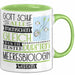 Meeresbiologin Geschenk Becher Tasse Gott Schuf Alle Menschen Gleich Nur Die Besten Durfeten Meeresbiologin Werden Geschenkidee Lustig Grün Trendation