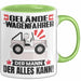 Geländewagenfahrer Tasse Geschenk für Geländewagenfahrer Der Mann Der Alles Kann Geschenkidee zum Geburtstag Grün Trendation