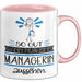 Managerin Geschenk Tasse So Gut Kann Nur Eine Managerin Aussehen Geschenkidee Geburtstag Weihnachten Lustig Rosa Trendation