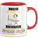 Synthesizer-Spielerin Tasse Geschenk Becher Stark Attraktiv Furchtlos Synthesizer-Spielerin Lustige Geschenkidee Rot Trendation